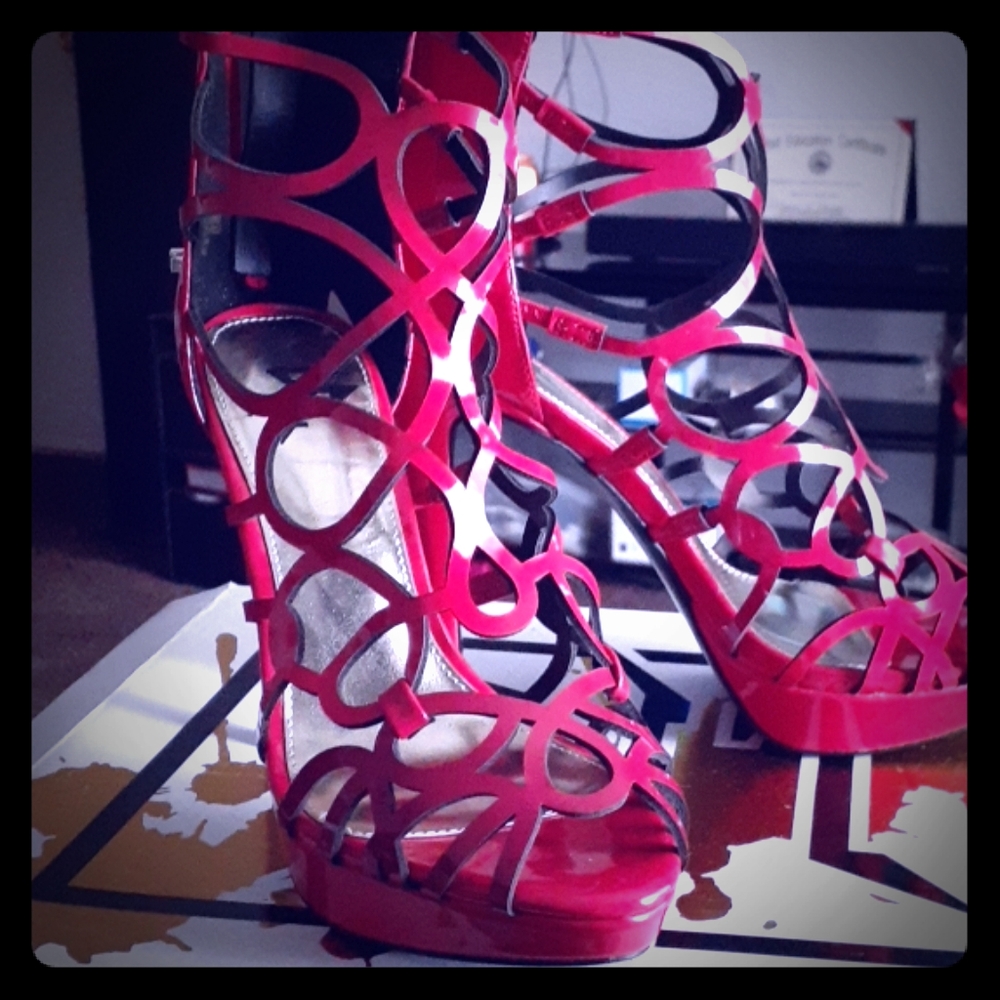 Pink Summer heels